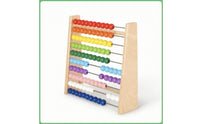 Wooden Abacus Multicolored Bead Abacus Prescolar for Preschool, Classroom, Kids