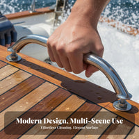 Boat Handrail Boat Grab Bar Yacht Grab Handle Rustproof Boat Handrail Polished Finish for Bathroom