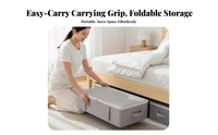 Flat Underbed Chest Sturdy Handles closureed Underbed Chest double closures