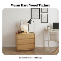 Modern Minimalist Design 6-Drawer Lowboy Dresser Versatile Placement 6-Drawer Double Dresser Multi-Purpose Chest of Drawers Sturdy Construction for Families, Homeowners, Apartment Dwellers, Bedroom, Living Room, Hallway, Closet