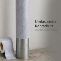 PVC Pipe Cover for Drain Pipes, Waterproof and Moisture-proof Wall Sticker for Kitchen and Bathroom