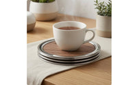 3 Pieces Round Coaster Circular-Edged Table Accessory Easy to Clean Household Accessories