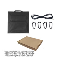 High-Performance Foldable Solar Panel Charger Fast Charging Folding Photovoltaic Panel Easy to Carry Portable Solar Phone Charger for Emergency, Travel