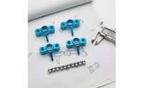 4 Pieces RC Steering Cup Upgrade RC Steering Block Accurately Crafted Car Part for Hobbyists