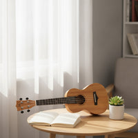 Soprano Ukuleles Beginner-Friendly Ukuleles with Rosewood Top Compact Stringed Instrument for Beginners, Students, Rehearsal Travel, Home