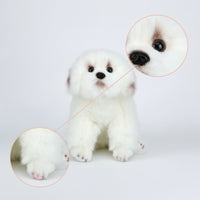 Soft Toy Dog Cuddly Stuffed Dog Stuffed Puppy Soft Toy Premium Cozy for Children, Playroom, Nursery