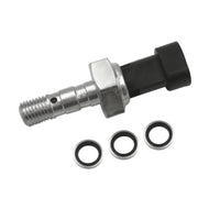 Threaded Hydraulic Brake Sensor Easy to Install Pressure Switch with Sealing Rings Compatible Brake Pressure Brake Pressure Indicator with Washers Long-Lasting for UTV Maintenance