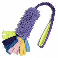 Soft Rope Squeaker Toy Oral-Care Squeaky Soft Dog Toy Mental Pet Item for Indoor