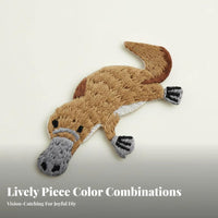 DIY Fashion Embroidered Creature Applique Covers Holes & Stains Embroidered Creature Applique Vivid Colors for Crafters, Parents
