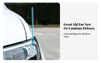 Blind Guide Rod Upright Headlight Guide Rod Vehicle Accessory Translucent Clamp Mount