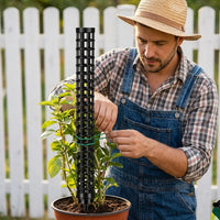 Climbing Plant Support, Stackable Monstera Plant Pole with Water Retention, Fillable Plant Support for Mature Indoor Plants