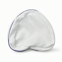 Contoured Leg Pillow Cover Comfortable Knee Pillow Cover Skin-Friendly Replacement Pillowcase Long-Lasting for Bedroom