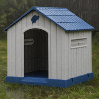 Outdoor All-Season Dog House for Medium to Large Dogs - Weatherproof & Insulated Pet Shelter