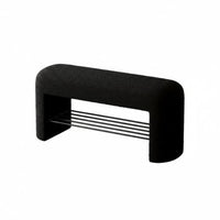 Modern Minimalist design Sherpa-Covered Shoe Bench Soft Padded Seat Home Storage 2-in-1 Design Household Furniture Sturdy for Families, Apartment Dwellers, Homeowners, Entryway, Living Room, Bedroom, Hallway