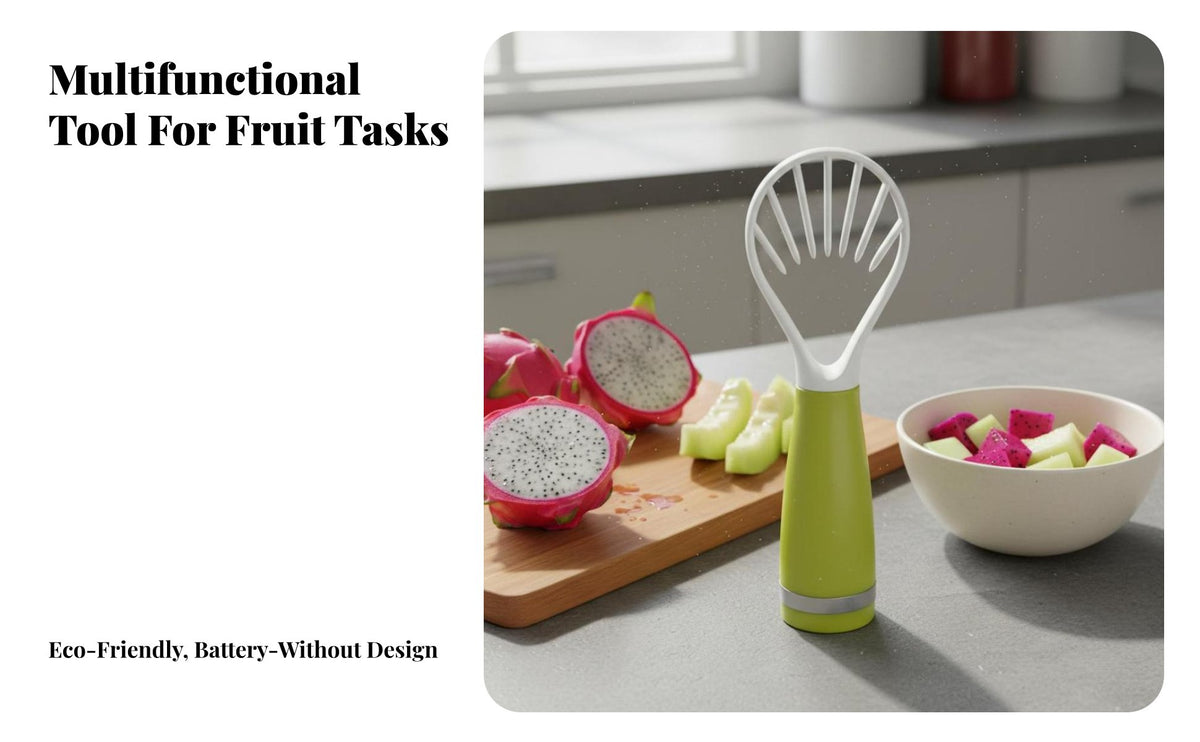 Multi-Function Fruit Tool Time Saving Fruit Cutter and Separator Fruit Remover Food Grade Material Fruit Baller Ladle