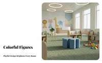 Creative Pebble Stool Set Configurable Bench Childsuitable Reception Couch for Children, Parents, Waiting Area