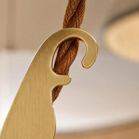 Compact Size Hanging Light Adjuster Monkey Cord Adjuster Lamp Cord Retainer