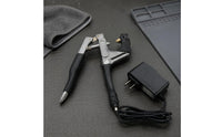 Dual Use Hot Cold Press Plier Heated Tip Badminton Grommet Plier Anti Scald Base Badminton Racket Grommet Press Long-Lasting Metal Construction for Sports Repair Shop, Training Center