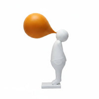 Modern Resin Figure Creative Shape Resin Sculpture Minimalist Balloon Person Figurine Available Now Office