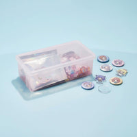 badge Collection displaycase particleprotective Individual badge displaycase Clear View Lid