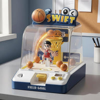 Timed Desktop Basketball Game Light and Sound Electronic Basketball Shooter Scoreboard-Style Home Use