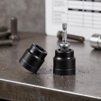 Scissor Jack Drill Adapter Labor-Saving Scissor Jack Adapter High Hardness Automotive Tool for Garage, Roadside Emergency