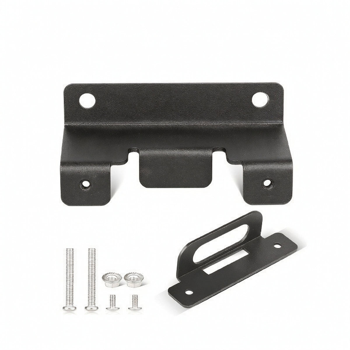 Four Way Flat Trailer Connector Bracket Two-Piece Four Way Trailer Wiring Mounting Bracket Steel for Towing Home Mechanics