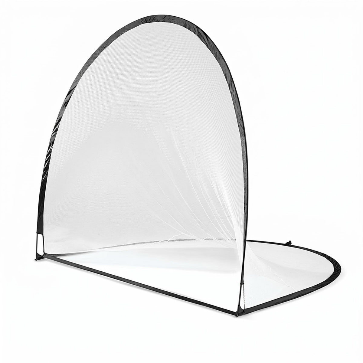 Golf Practice Net Rectangular Golf Base Training Black-Framed Frame Sports Gear