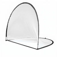 Golf Practice Net Rectangular Golf Base Training Black-Framed Frame Sports Gear