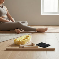 Stable Balance Board Kit with Strap Portable Balance Board Accessory Kit Non-Slip Fitness Equipment for Athletes