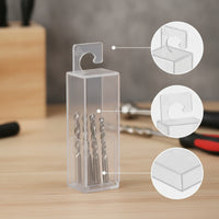 Storage Box Transparent Storage Case Clear for Machinists