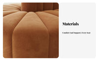Double-Sided Curved Sofa Freestanding Commercial Furniture Modern design Lounge Seating for Shopkeepers, Business Owners, Cafes, Salons, Retail Stores