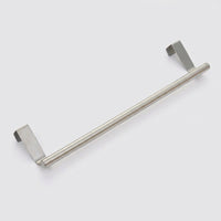 Cloth Holder and Towel Bar for Over Door Use, Stainless Steel Rack for Small Space Dorm Room Students