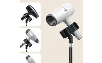 Tripod Hair Dryer Holder Metal Floor-Standing Hair Dryer Holder Clamp-Style