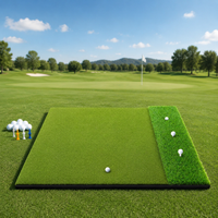 golf hitting mat