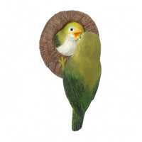Tree Bird Ornament Resin Wall Mounted Bird Ornament for Garden