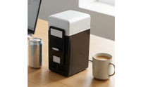 Compact USB Mini Refrigerator Portable Mini Beverage Cooler Two-wayFunction Fridge Energy Efficient for Office Workers, Car
