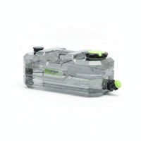 Camping Water Container Transparent Water Storage Container Household Container Faceted Screw-on Lid