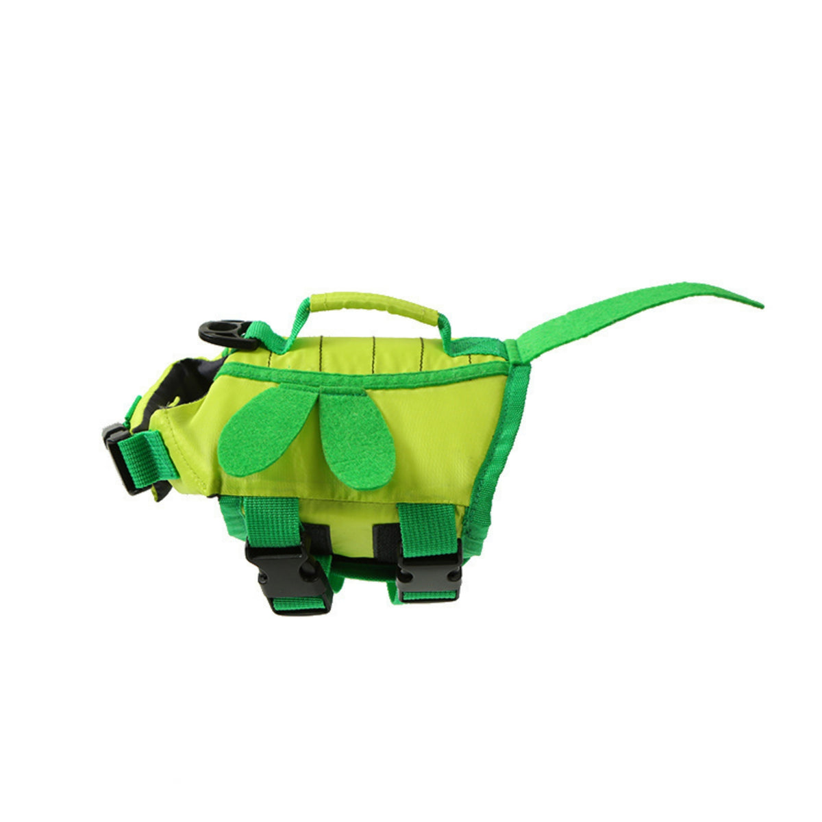 High Visibility Dog Life Jacket Maximum Flotation Dog Life Vest Secure Bright for Beach
