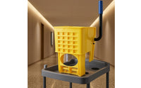 Plastic and Metal Hand-Press Mop Wringer Head Lever Handle Mop Wringer Head Rectangular Cage Cleaning Equipment Ventilated