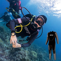 Water Pro3mm长袖潜水服男女情侣套装连体保暖水母衣浮潜服防寒服