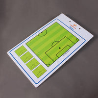 Portable Soccer Board Easy to Use Football Board Write and Wipe Soccer Coaching Clipboard Includes Markers for Coaches, Trainers