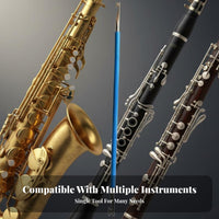 2 Pieces Double-endedFunction Ends Coil Hook Tool Versatile Wind Instrument Repair Kit Long-Lasting Musical Accessory Easy to Use for Musicians, Music Students, DIY Enthusiasts, Workshop, Emergency Repairs, Home Studio