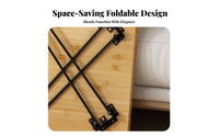 Foldable Design Foldable Tea Table Minimalist design Foldable Chabudai Space-Saving Floor Desk Japanese Inspired for Small Apartment Residents, Minimalists, Students, Balcony, Living Room, Home Office, Outdoor gatherings