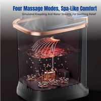 Heated Foot Bath Barrel, Electric Massage Foot Spa, Deep Over-Knee Design, Adjustable Thermostat, Home Relaxation