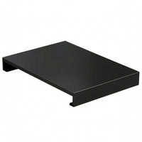 Kitchen Range Cover Shelf Black Stovetop Shelf Rounded Corners