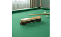 Billiards Table Cleaning Brush Solid Wooden-Pool Table Brush with Wooden Handle Compact for Game Rooms