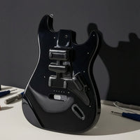 Solid Electric Guitar Body Black Strat Body Gloss for Luthier
