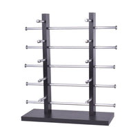 Double-Sided Eyeglasses Display Stand Tabletop Glasses Holder with Wooden Base Countertop Glasses Rack with Wooden Base Large Capacity for Collectors