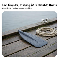 Paddle Thickened Design Inflatable Boat Paddle End Heavy Duty Replacement Oar for Anglers, Kayakers, Kayaking, Rafting, Fishing